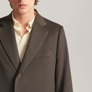 Loro Piana cashmere blend long coat